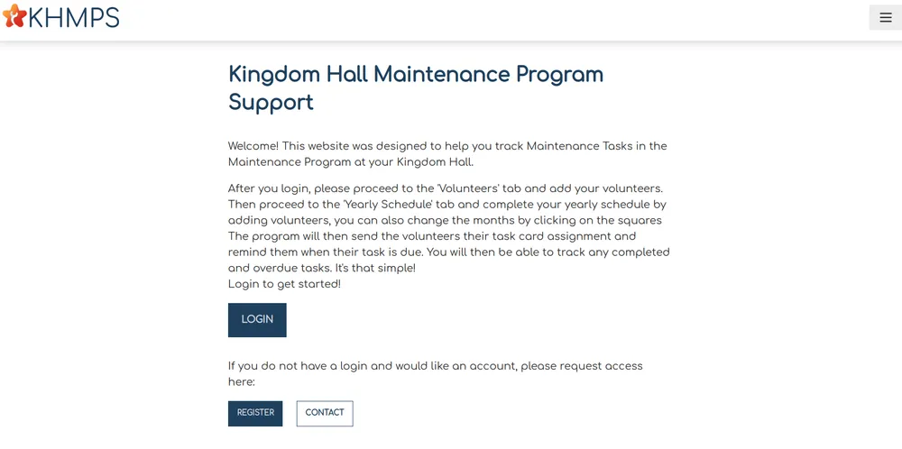 Kingdon hall maintenance support